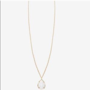 Kendra Scott Kiri Necklace In White Pearl